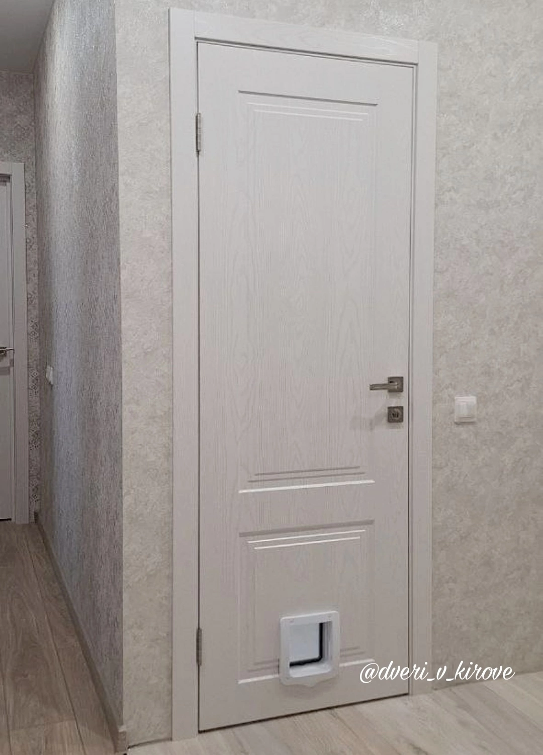 Современные двери с окном для ваших любимых питомцев 😺